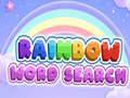 Játék Rainbow Word Search