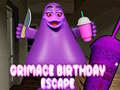 Játék Grimace Birthday Escape