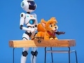 Játék Coloring Book: Robot And Dog