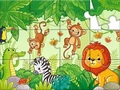 Játék Jigsaw Puzzle: Animals In The Jungle