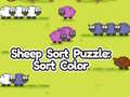 Játék Sheep Sort Puzzle: Sort Color