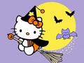 Játék Coloring Book: Kitty Halloween
