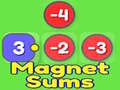 Játék Magnet Sums