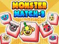 Játék Monster Match-3 