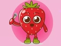 Játék Coloring Book: Delicious Strawberries