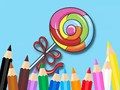 Játék Coloring Book: Lollipop