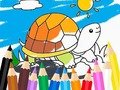 Játék Coloring Book: Sunny Turtle