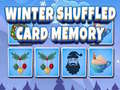 Játék Winter Shuffled Card Memory