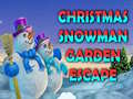 Játék Christmas Snowman Garden Escape