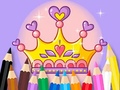 Játék Coloring Book: Princess Crown