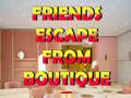 Játék Friends Escape From Boutique