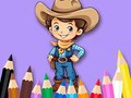 Játék Coloring Book: Cowboy