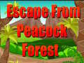 Játék Escape From Peacock Forest