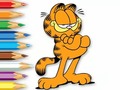Játék Coloring Book: Garfield Hamburger