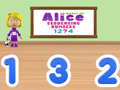 Játék World of Alice  Sequencing Numbers