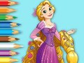 Játék Coloring Book: Princess Rapunzel