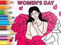 Játék Coloring Book: Women's Day