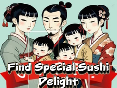 Játék Find Special Sushi Delight