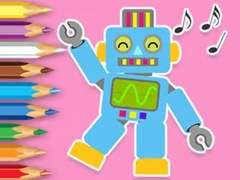 Játék Coloring Book: Robot Dancing