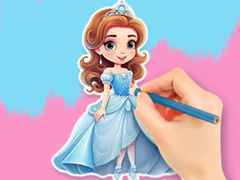 Játék Coloring Book: Chibi Princess