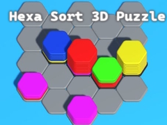 Játék Hexa Sort 3D Puzzle