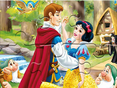 Játék Jigsaw Puzzle: Snow White Dancing