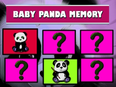 Játék Baby Panda Memory