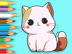 Játék Coloring Book: Cute Kitten