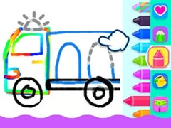 Játék Toddler Drawing: Ambulance