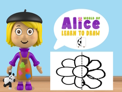 Játék World of Alice Learn to Draw