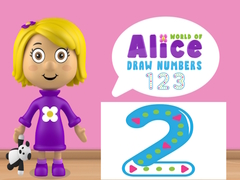 Játék World of Alice Draw Numbers