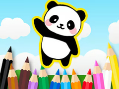 Játék Coloring Book: Cute Panda