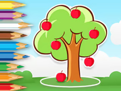 Játék Coloring Book: Apple Tree