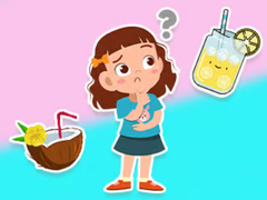 Játék Kids Quiz: What would you like to drink?