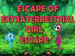 Játék Escape Of Extraterrestrial Girl Escape