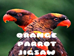 Játék Orange Parrot Jigsaw