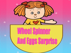 Játék Wheel Spinner And Eggs Surprise