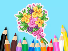 Játék Coloring Book: Love Bouquet