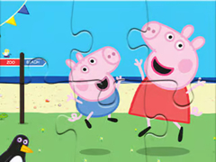 Játék Jigsaw Puzzle: Peppa Fun Day