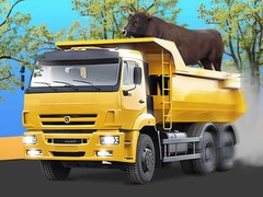 Játék Animal Transporter Truck