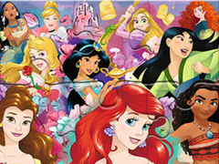 Játék Jigsaw Puzzle: Princess Party