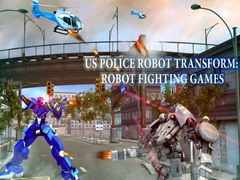 Játék US Police Robot Transform: Robot  fighting games