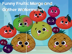 Játék Funny fruits: merge and gather watermelon