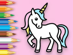 Játék Coloring Book: Happy Unicorn