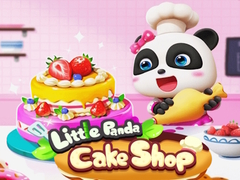 Játék Little Panda Cake Shop