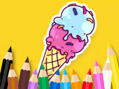 Játék Coloring Book: Cool Ice Cream