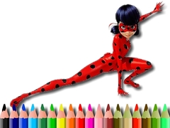 Játék Back To School Lady Bug Coloring