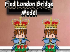 Játék Find London Bridge Model