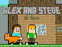 Játék Alex and Steve Go Skate