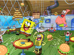 Játék Jigsaw Puzzle: SpongeBob SquarePants Work Time